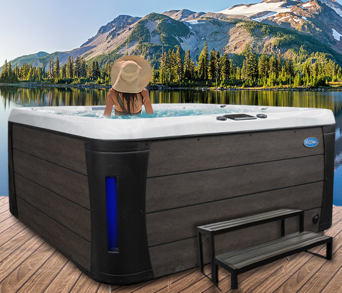 Calspas hot tub being used in a family setting - hot tubs spas for sale Terrehaute